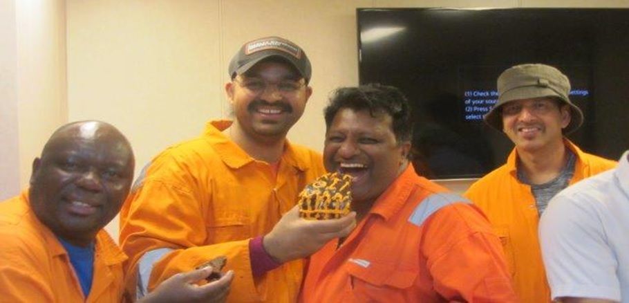 Birthday Celebration for Rig SMS Mariam Crew 1