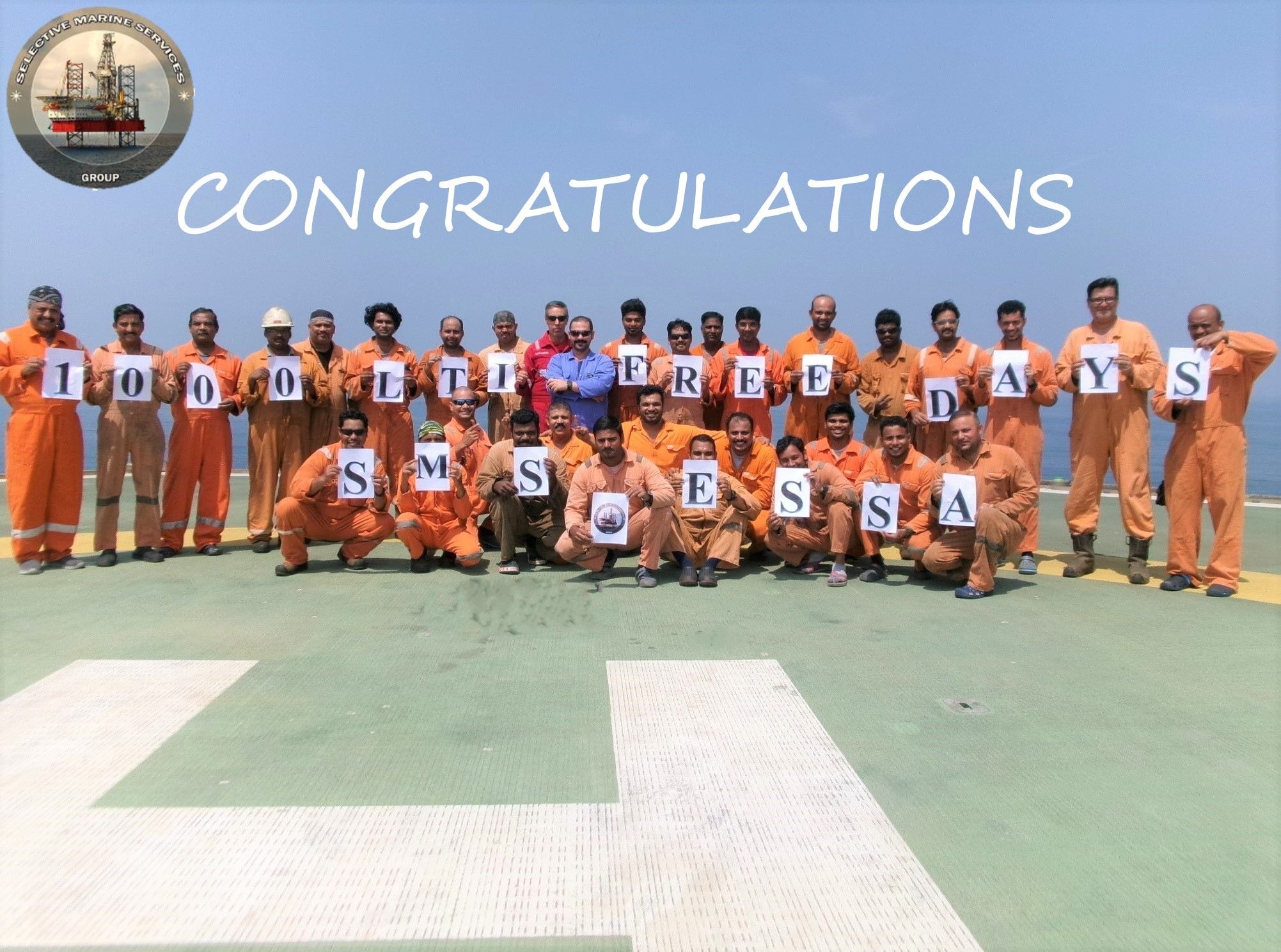 SMS ESSA-1000 LTI FREE DAYS ACHIEVEMENT 1
